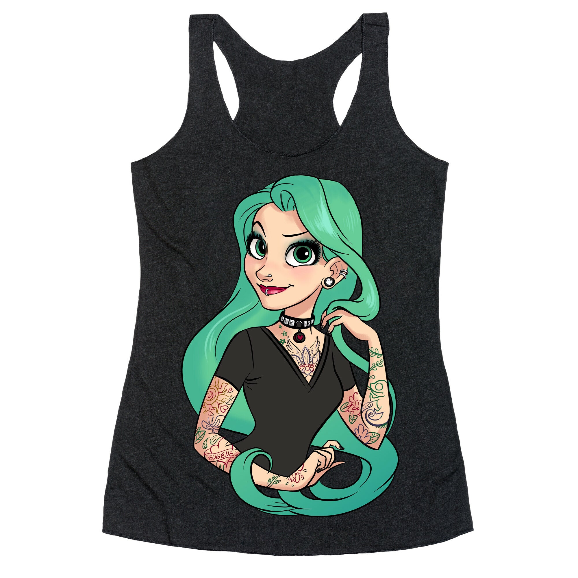 Punk Rapunzel Racerback Tank